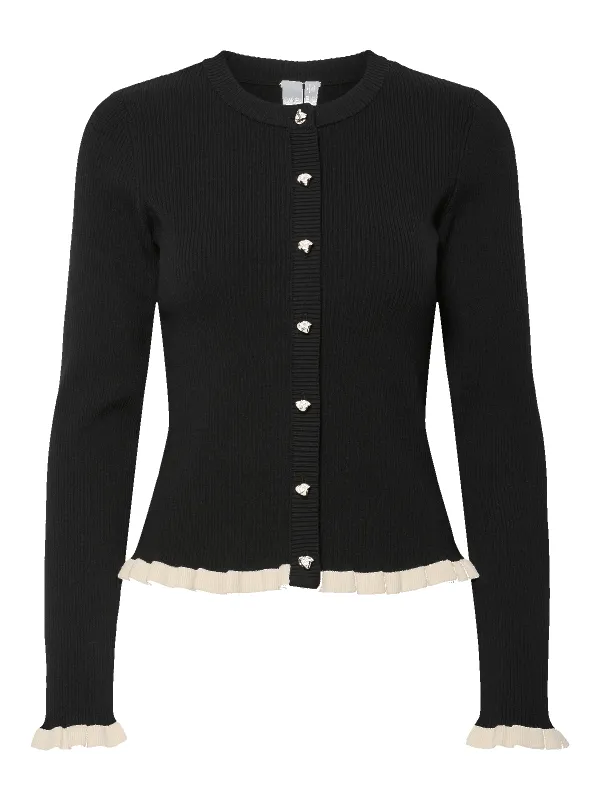 Floma knit pullover - black sold by Brando