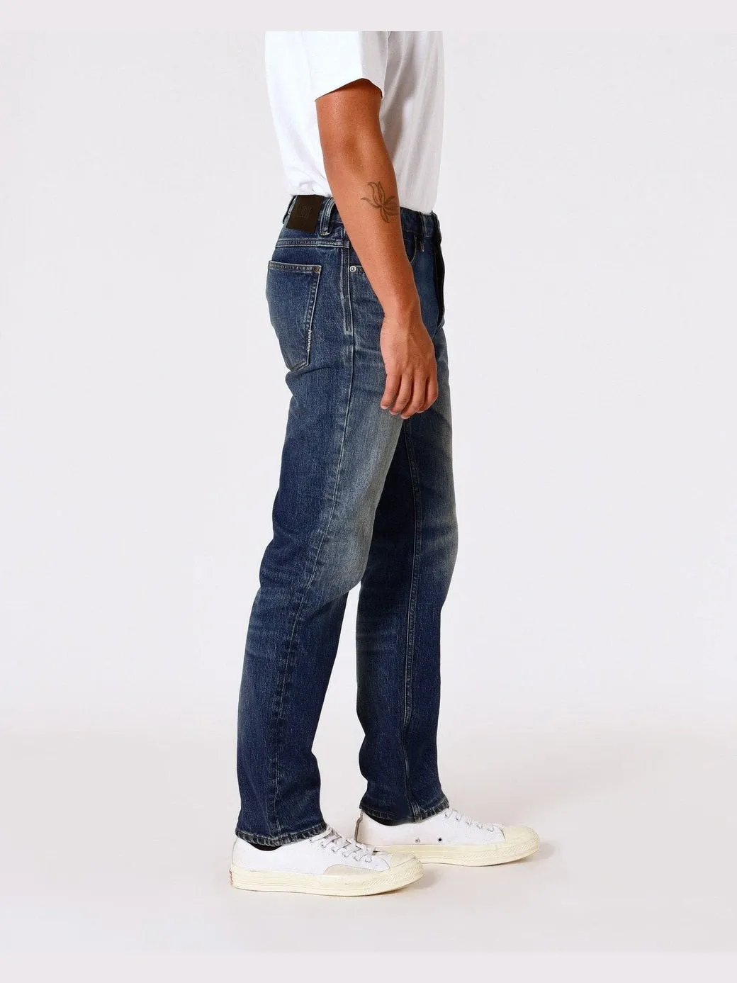 Ray straight saturna - dark vintage indigo sold by Brando product image thumbnail 3