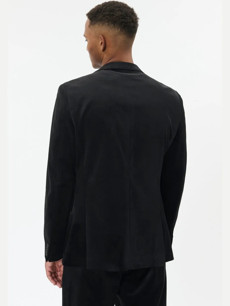 George velour blazer - black sold by Brando product image thumbnail 5
