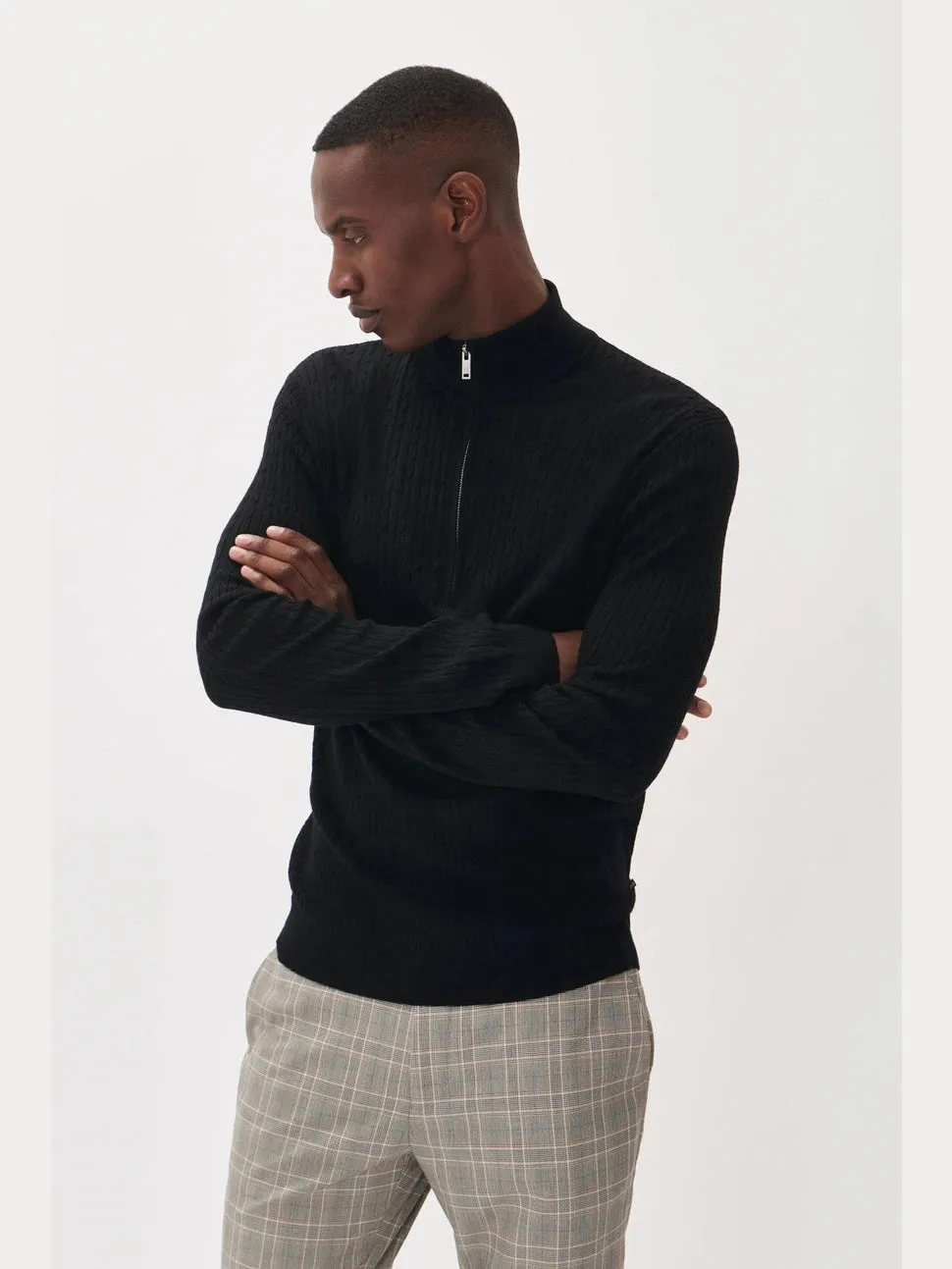 Mason halfzip - black sold by Brando product image thumbnail 3