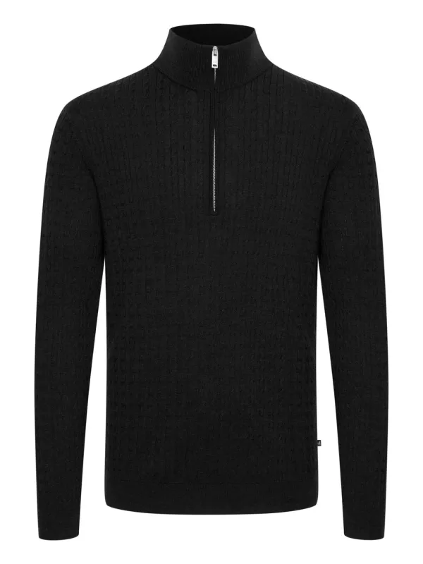 Mason halfzip - black sold by Brando