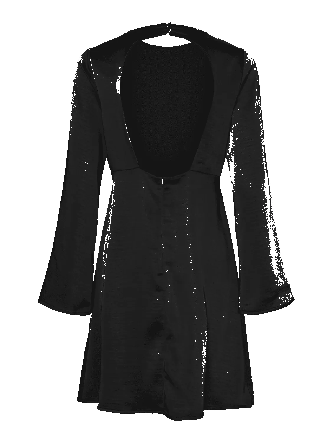 VIMA OPEN BACK KJOLE SHOW - Black sold by Brando product image thumbnail 2