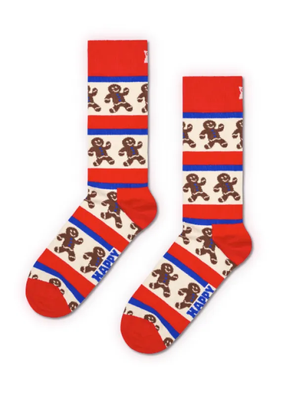 Gingerbread stripe sokker sold by Brando