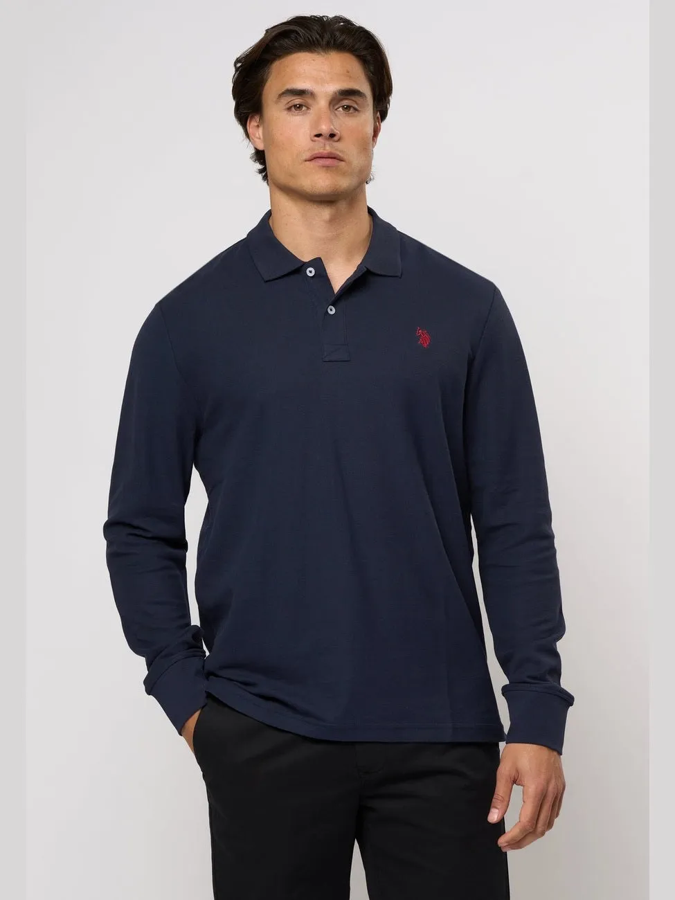 Brett polo - dark sapphire sold by Brando product image thumbnail 3