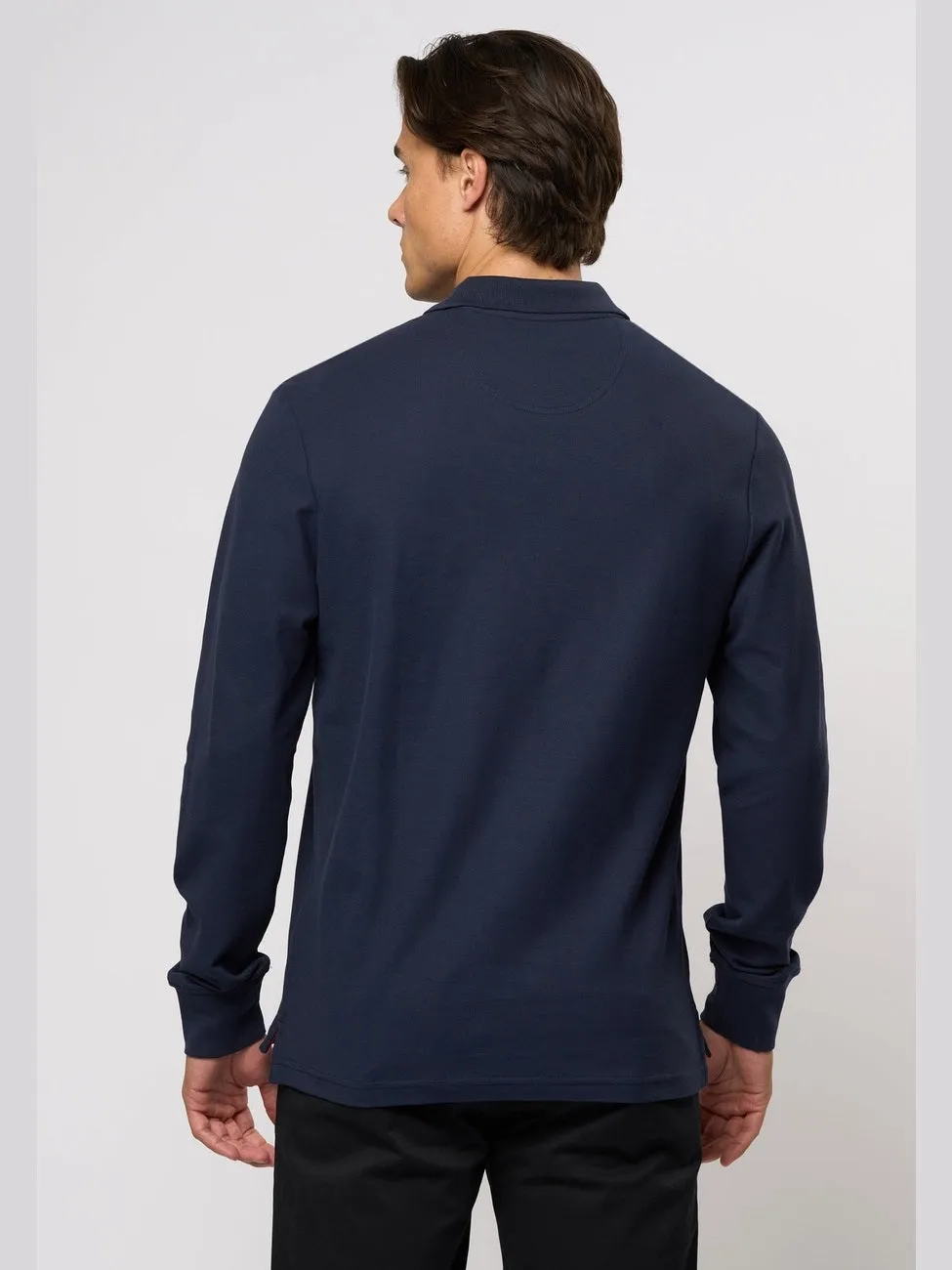 Brett polo - dark sapphire sold by Brando product image thumbnail 4