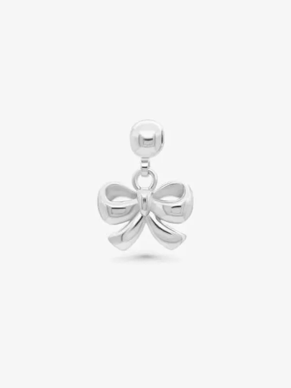 Bow charm - silver sold by Brando