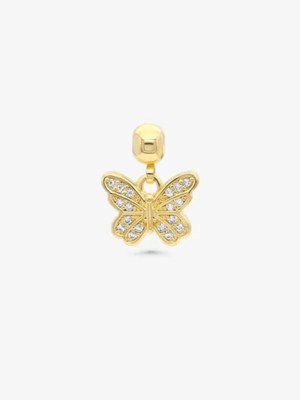 Butterfly charm - gold sold by Brando
