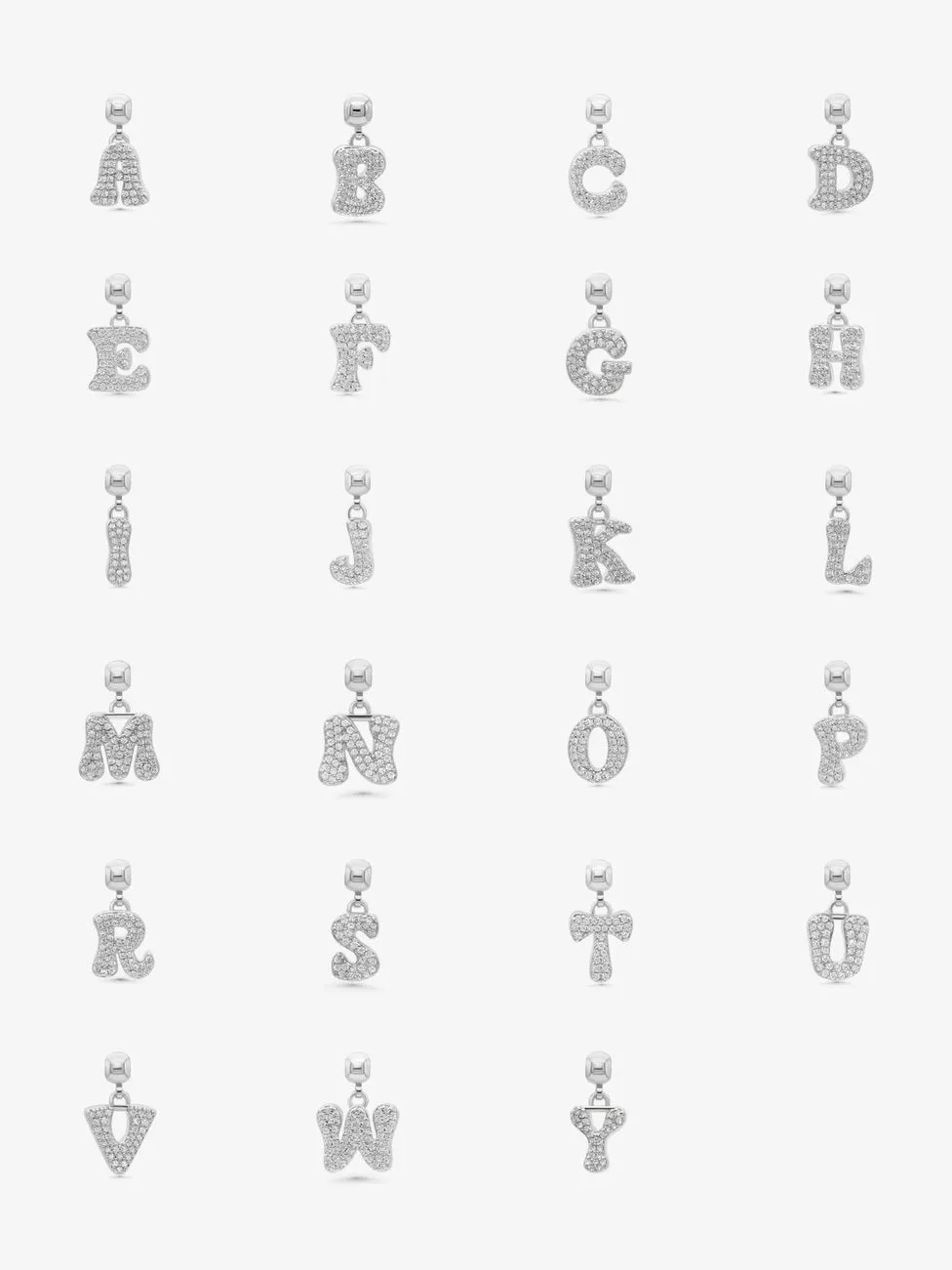 Letter charm - silver sold by Brando product image thumbnail 2