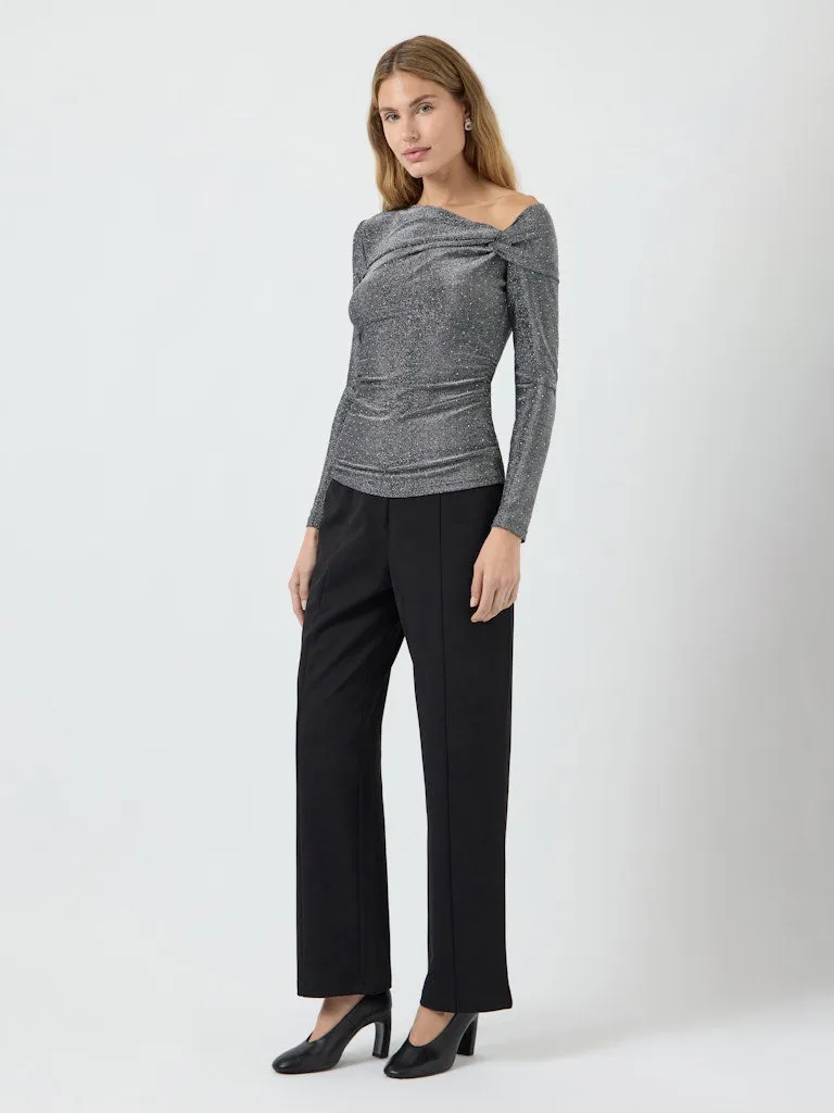 Starla off shoulder topp - black sold by Brando product image thumbnail 3