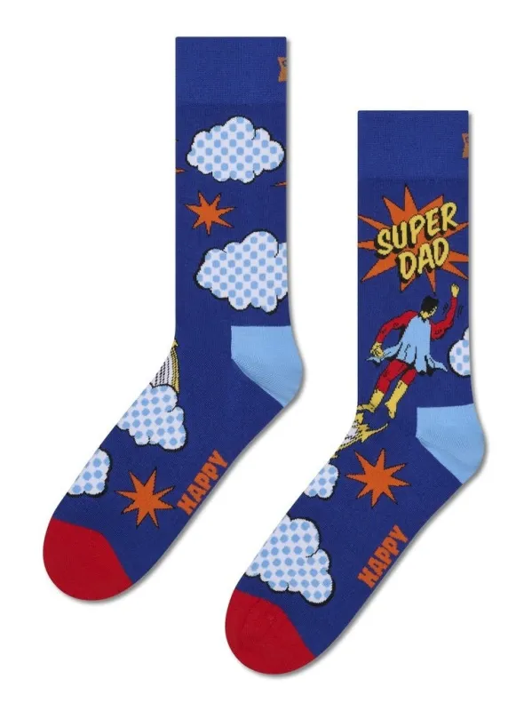 Flying super dad sock sold by Brando