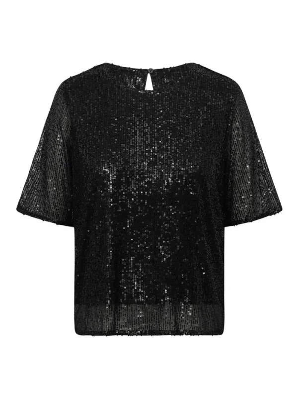 Emrilla bluse / topp - black sold by Brando