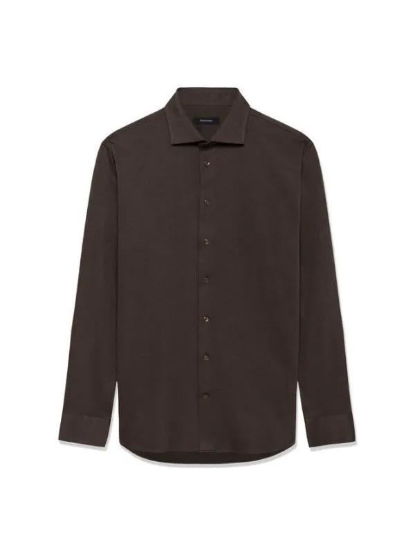 Marc skjorte - espresso sold by Brando