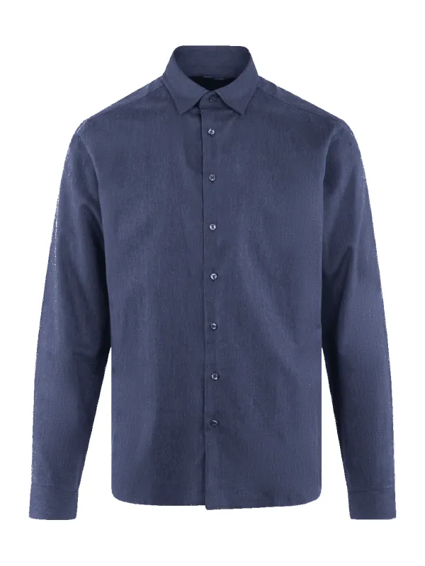 Ludde skjorte - navy sold by Brando