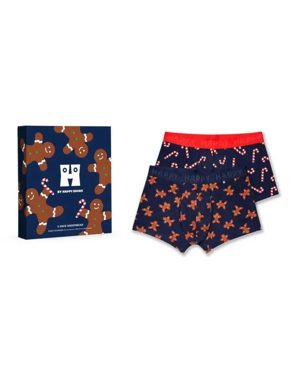 2 Pack Gingerbread Short Boxers - sold by Brando