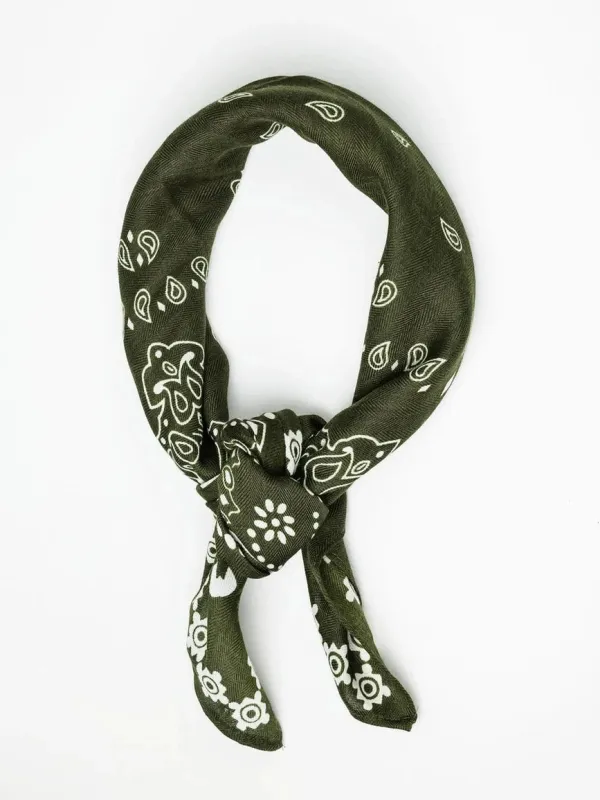 Paisley skjerf - green sold by Brando
