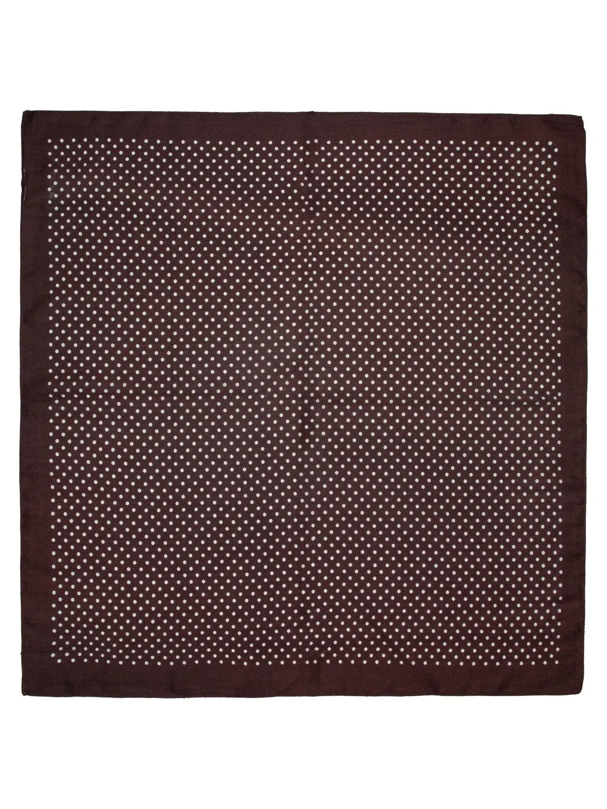 Skjerf m/prikker 65x65 - brun sold by Brando