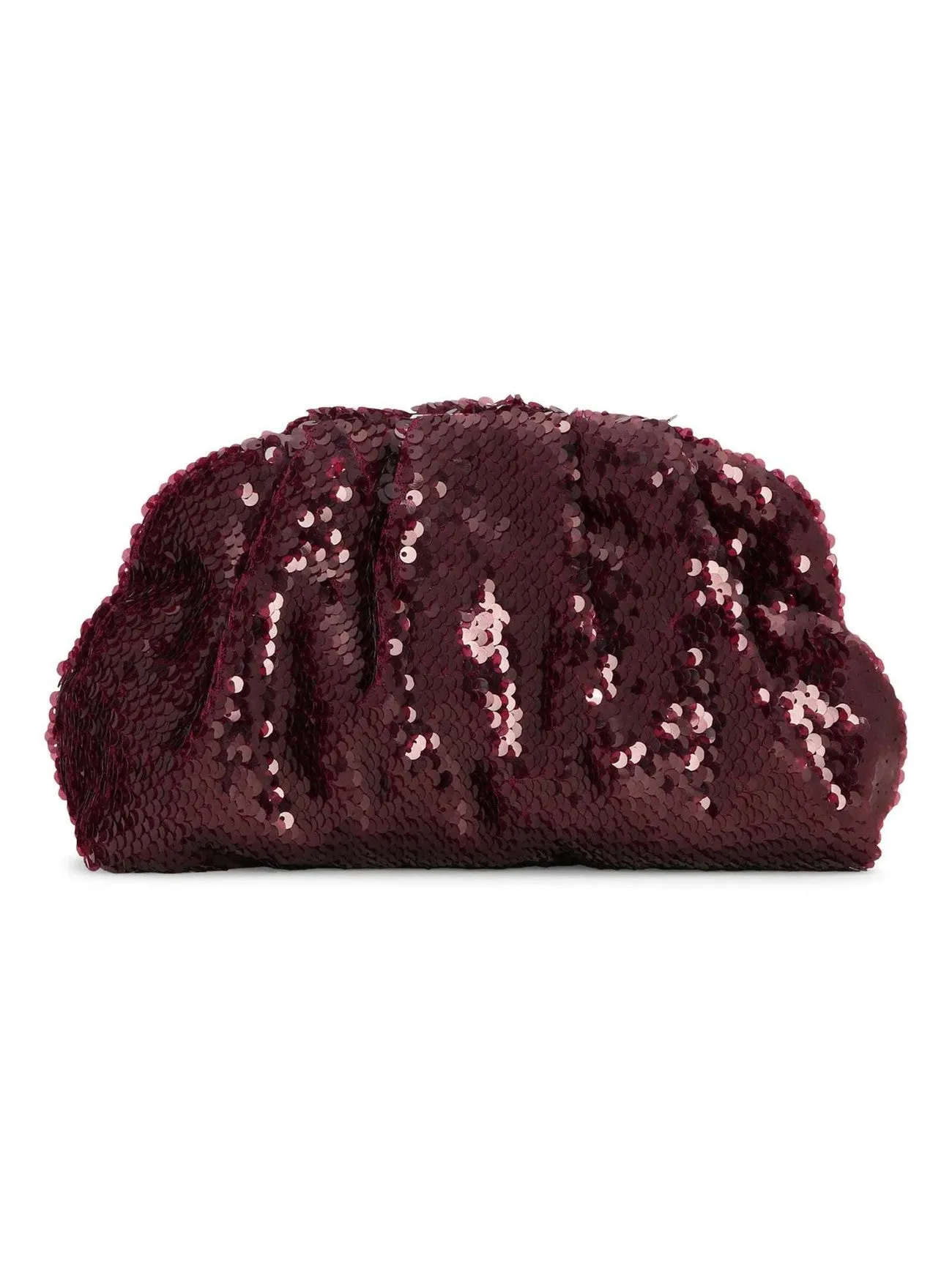 Sequin clutch veske - burgundy sold by Brando