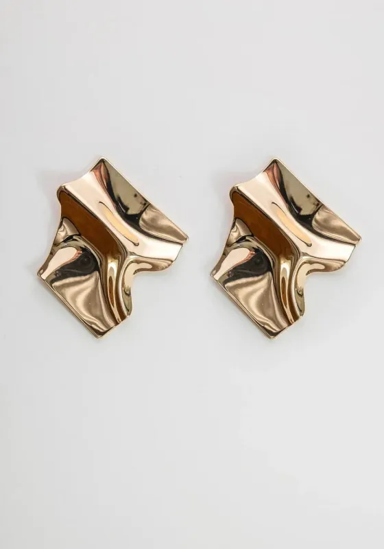 Deia earrings - gold sold by Brando