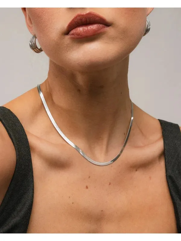 Ribbed hoops - silver sold by Brando product image thumbnail 3