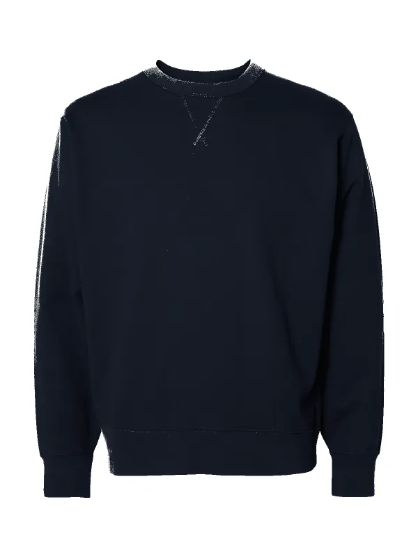 Relaxluke sweat crew neck - dark sapphire sold by Brando