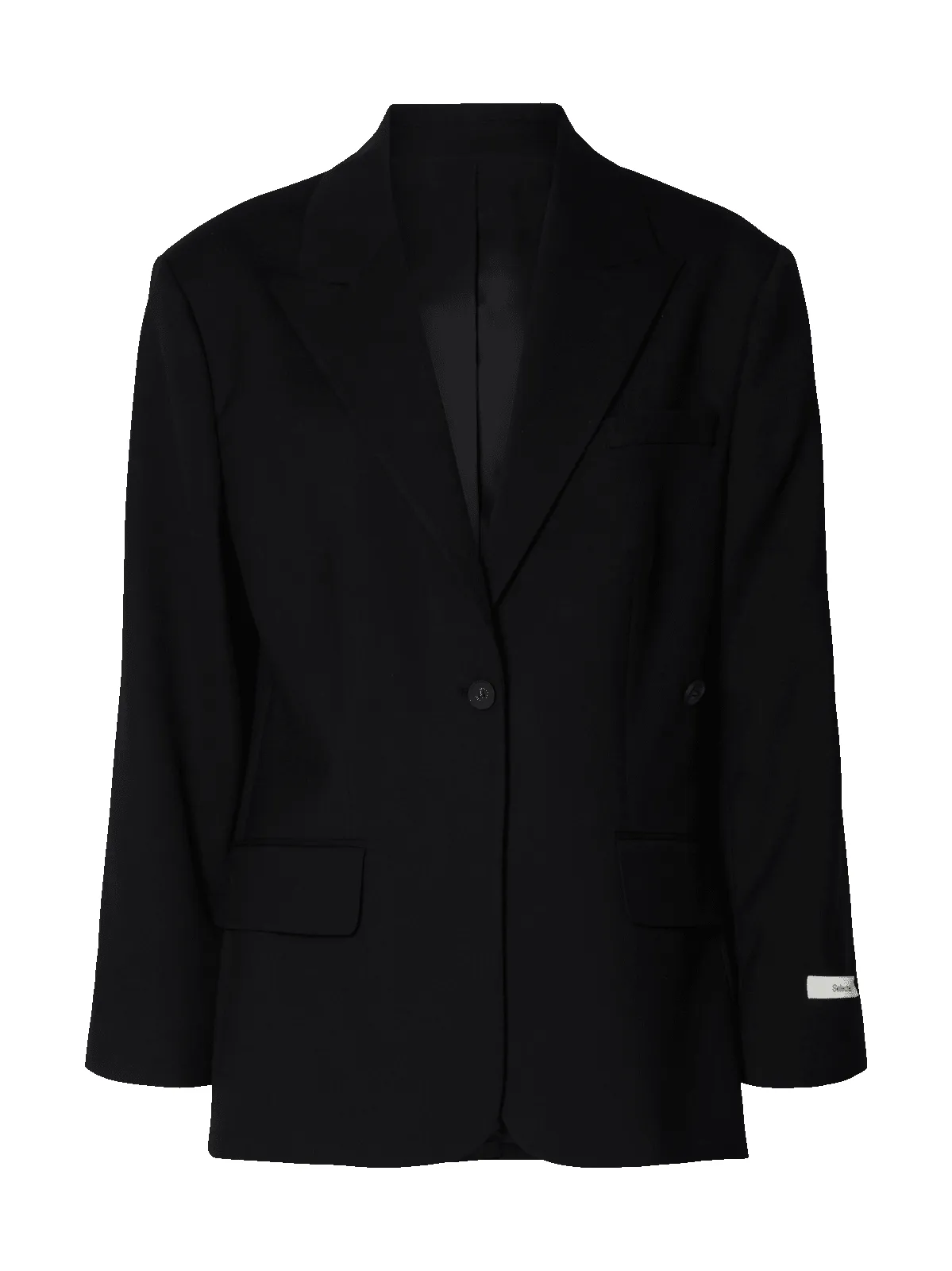 Oversized marta blazer - black sold by Brando