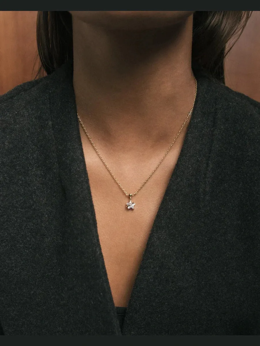 Diamond star charm - gold sold by Brando product image thumbnail 3