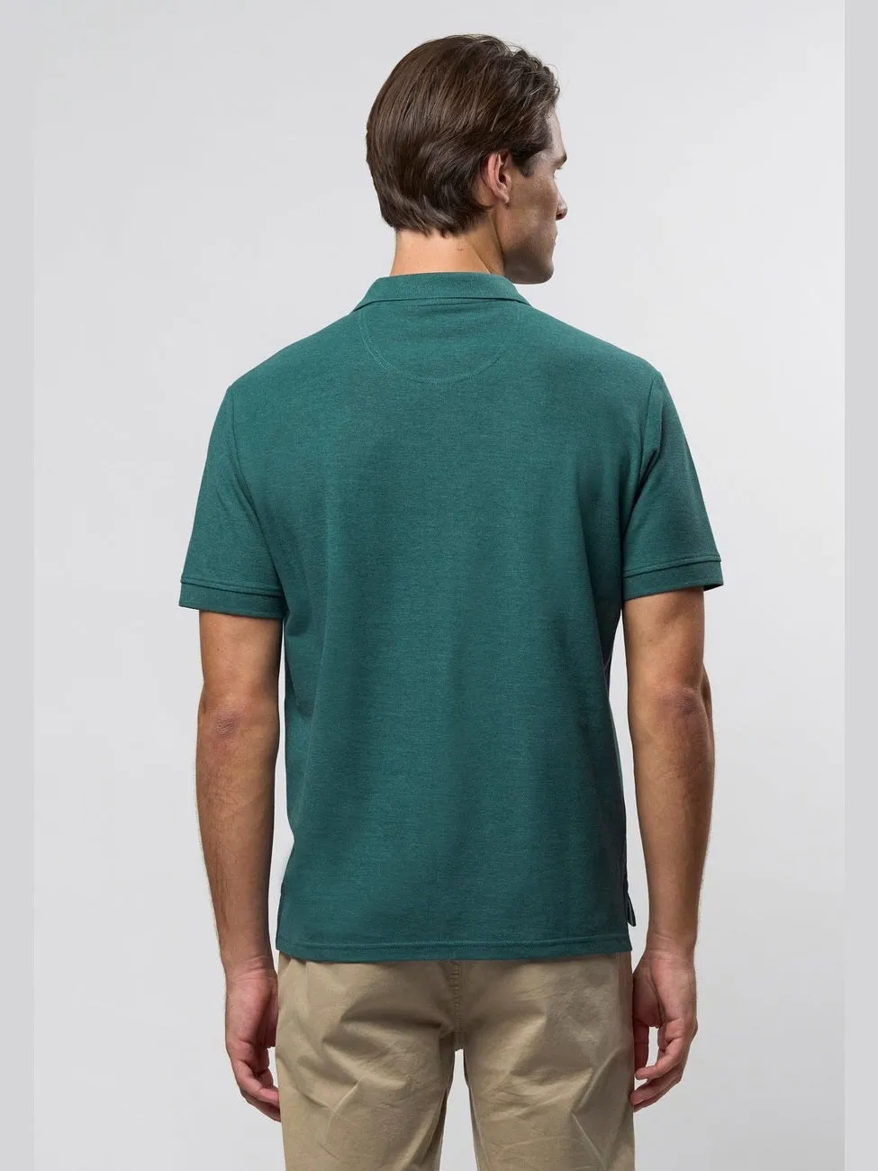 Polo alfred t-skjorte - mediterranea melang sold by Brando product image thumbnail 5