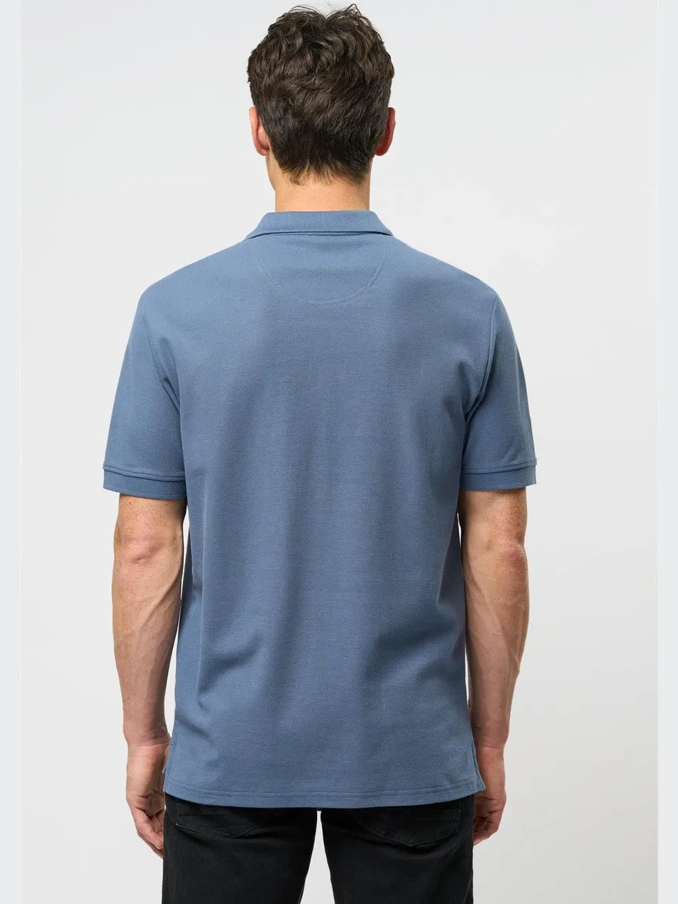 Polo alfred t-skjorte - china blue sold by Brando product image thumbnail 5