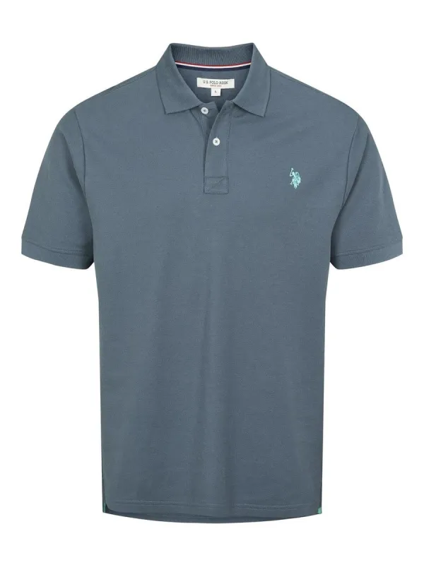 Polo alfred t-skjorte - china blue sold by Brando