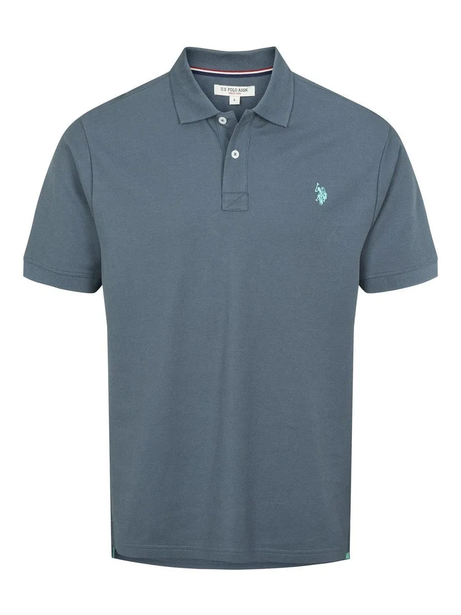 Polo alfred t-skjorte - china blue sold by Brando
