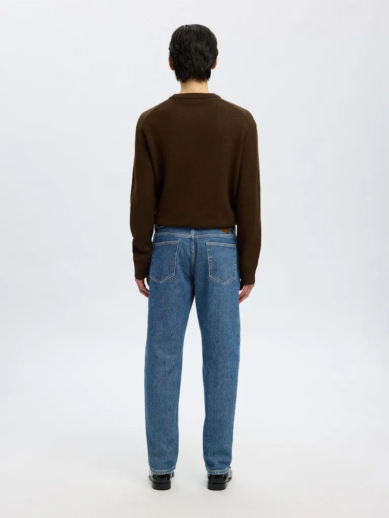 Straight ben kori jeans - medium blue denim sold by Brando product image thumbnail 5