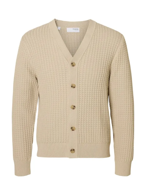 Tom knit cardigan - oatmeal sold by Brando