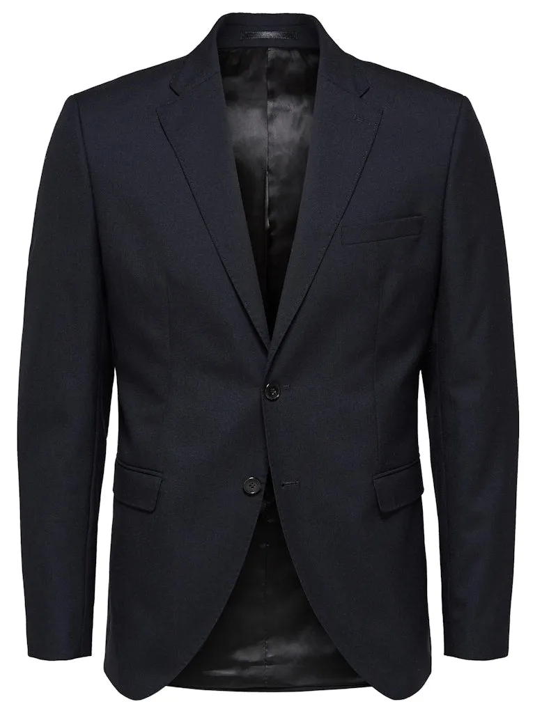 Slim mylo blazer - dark navy sold by Brando