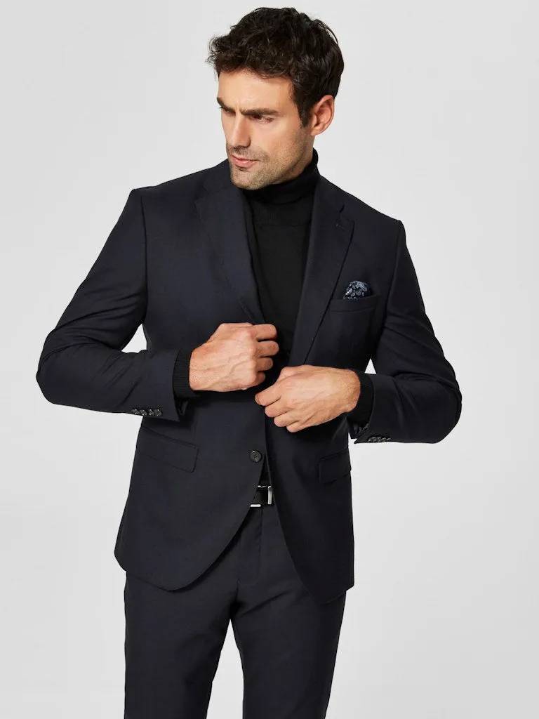 Slim mylo blazer - dark navy sold by Brando product image thumbnail 2