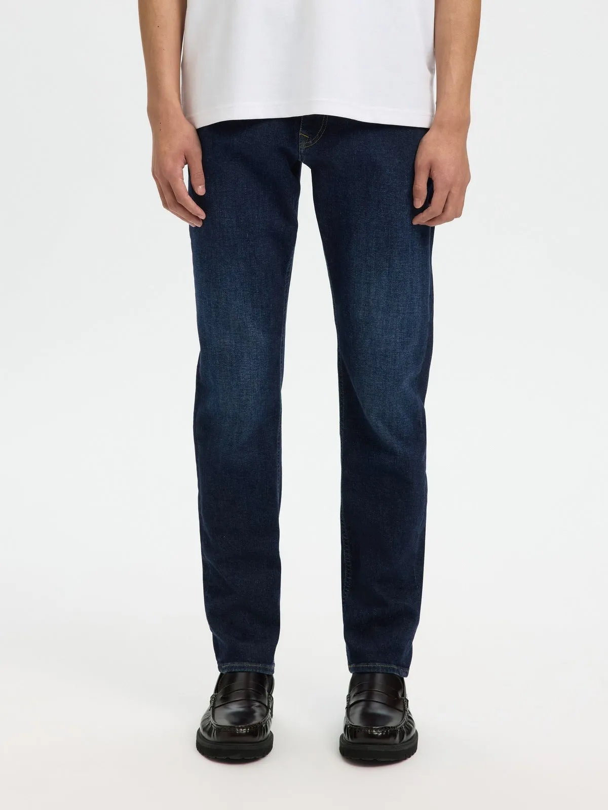 Slim cleo flex jeans - dark blue denim sold by Brando product image thumbnail 4