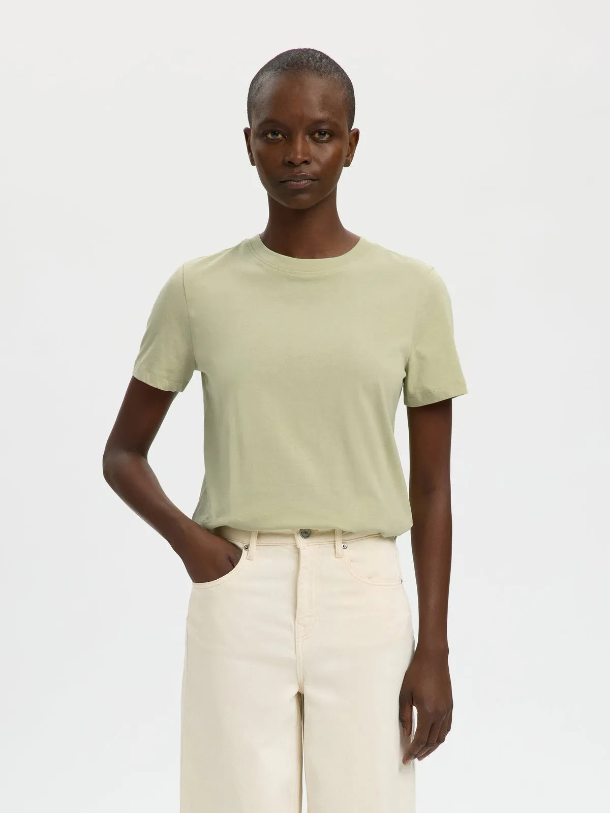 My essential t-skjorte - lint sold by Brando product image thumbnail 2