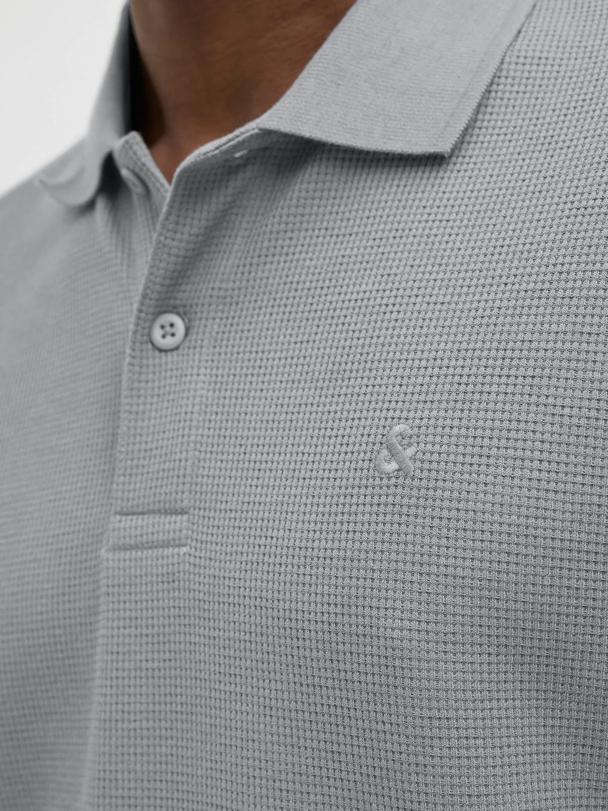 Austin polo t-skjorte - Ultimate Grey Classic sold by Brando product image thumbnail 4