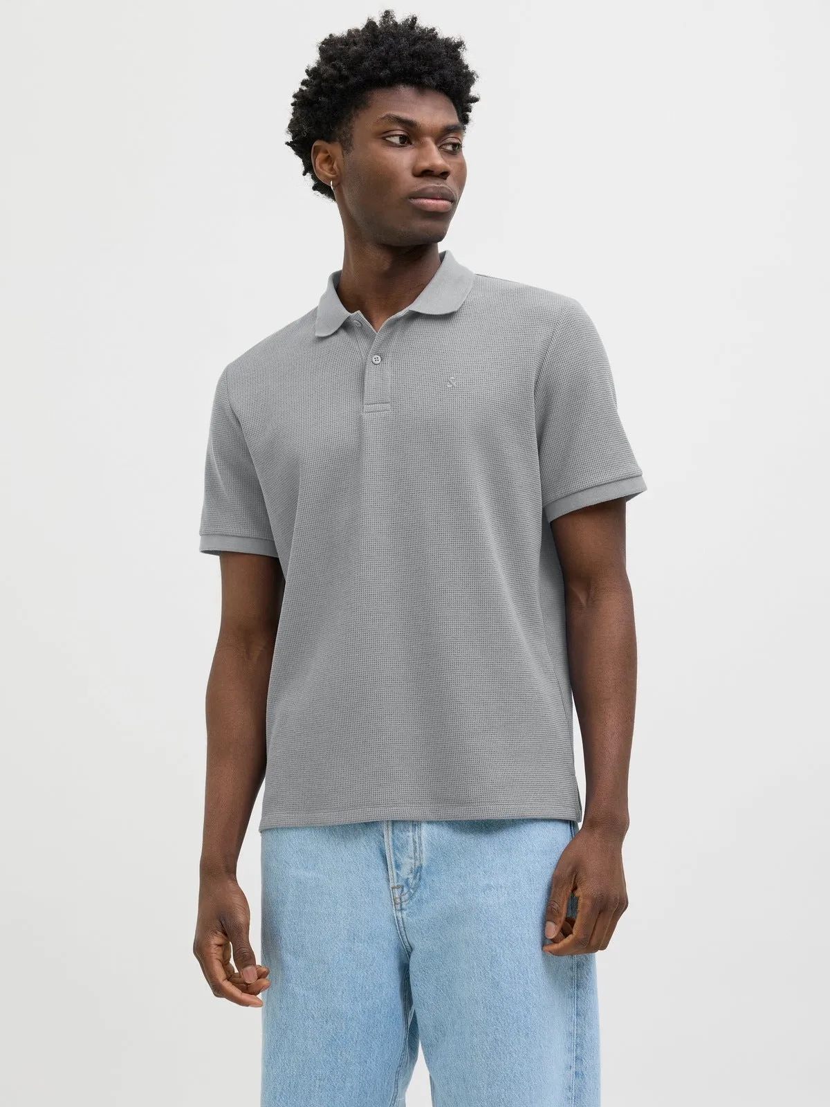 Austin polo t-skjorte - Ultimate Grey Classic sold by Brando product image thumbnail 2