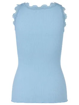 Babette silk lace topp - heaven blue sold by Brando product image thumbnail 2