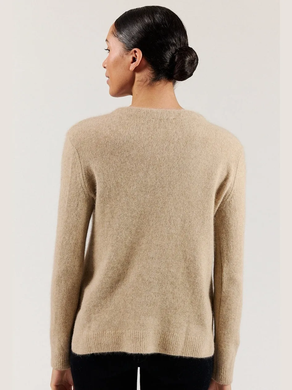 Joie genser - beige mélange sold by Brando product image thumbnail 5