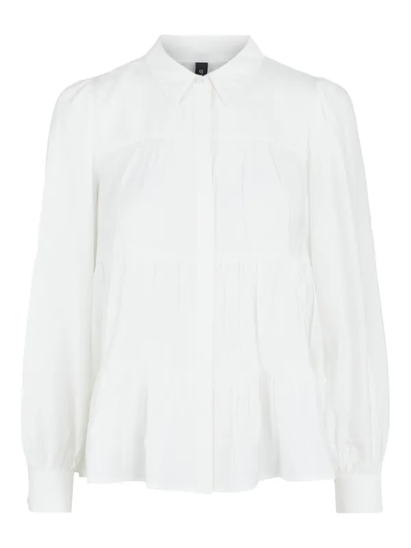 Pala skjorte - star white sold by Brando