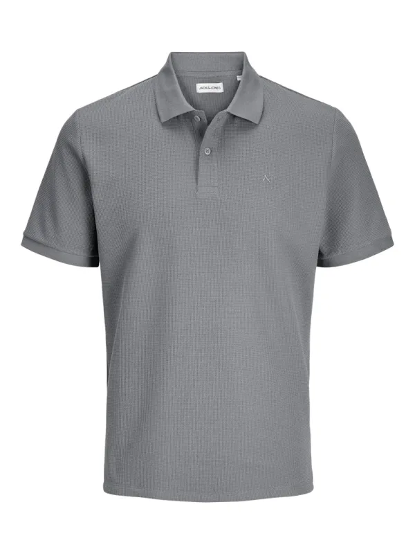 Austin polo t-skjorte - ultimate grey classic made by Jack & Jones