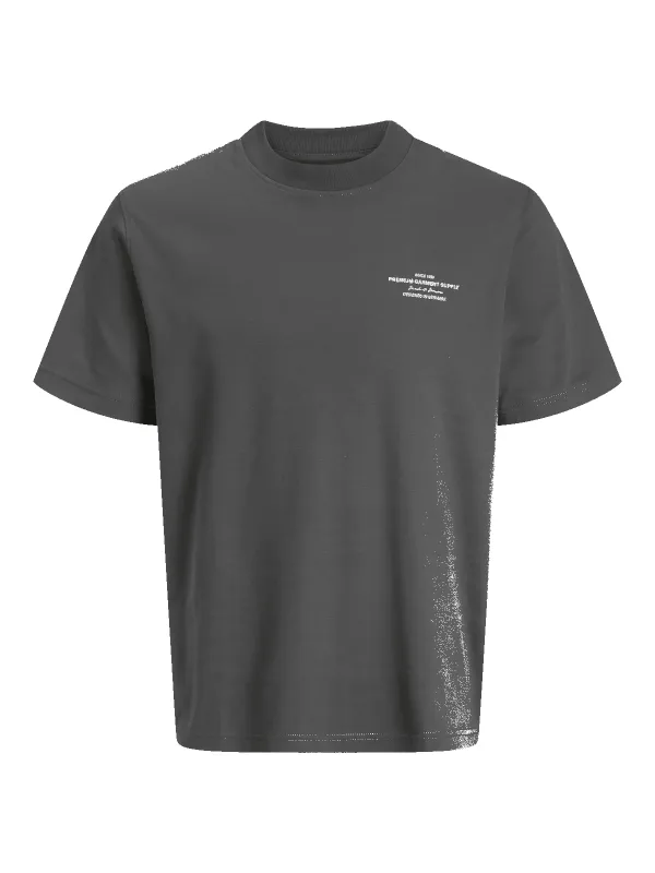 Blachad branding genser - volcanic ash made by Jack & Jones