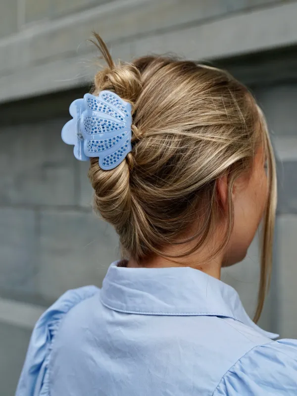 Sea shell claw hårklype - blue heaven sold by Brando