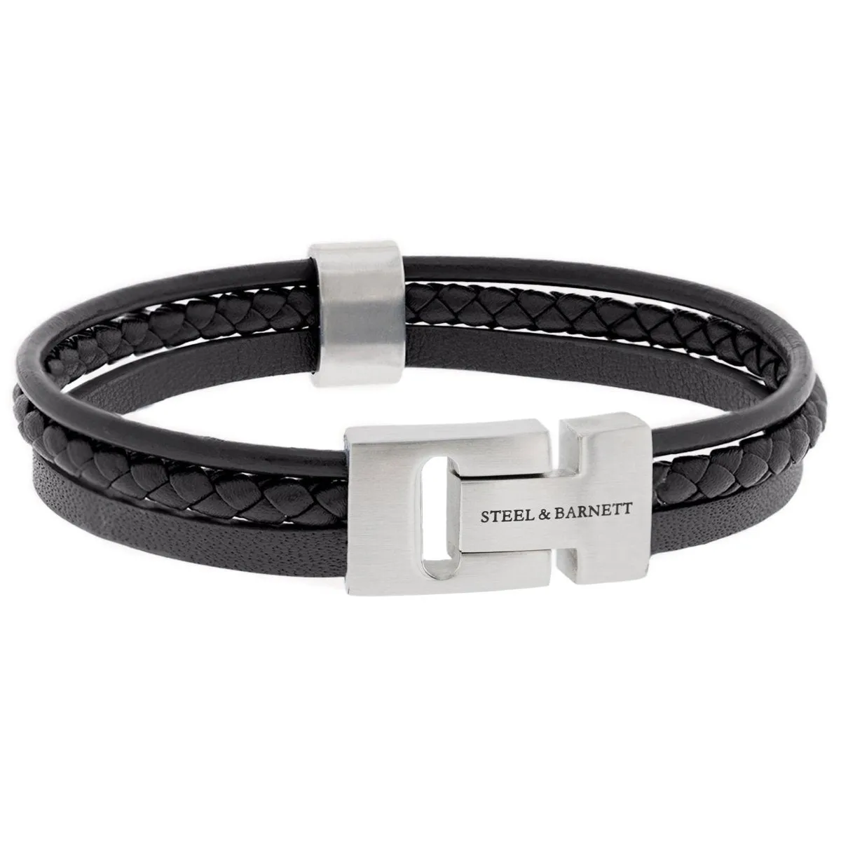 Leather Bracelet Casual Cole - Black sold by Brando product image thumbnail 3