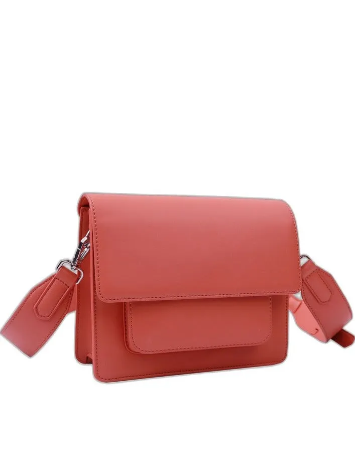 Cayman pocket soft structure veske - blush coral sold by Brando product image thumbnail 2