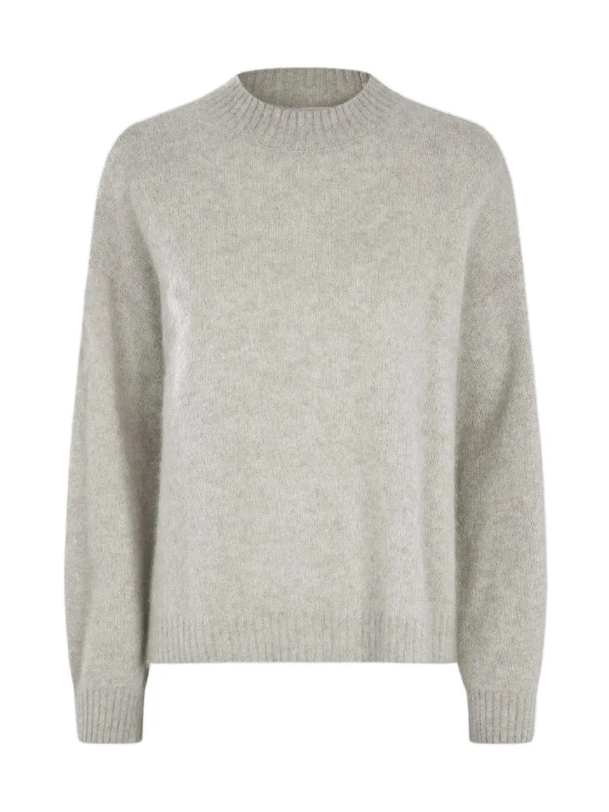 Lola genser - grey melange sold by Brando