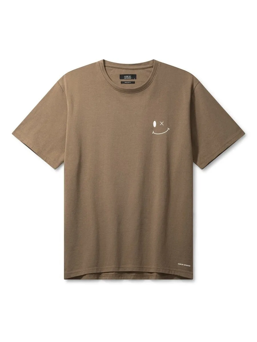 Patrick organic tee - brun sold by Brando
