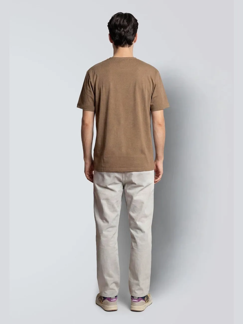 Patrick organic tee - brun sold by Brando product image thumbnail 2