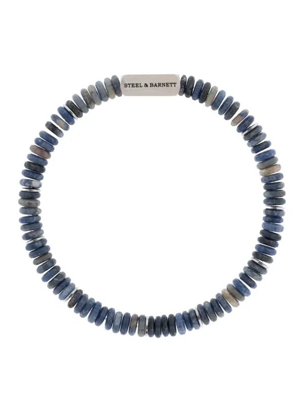 Stones bracelet two tone - matt sodalite made by Brando